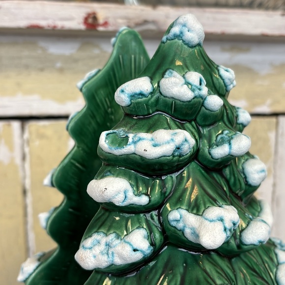 Vintage ceramic tree napkin holder - Picture 4 of 8